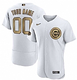 Customized Men's Chicago Cubs Active Player White 2022 All-Star Flex Base Stitched Jersey,baseball caps,new era cap wholesale,wholesale hats